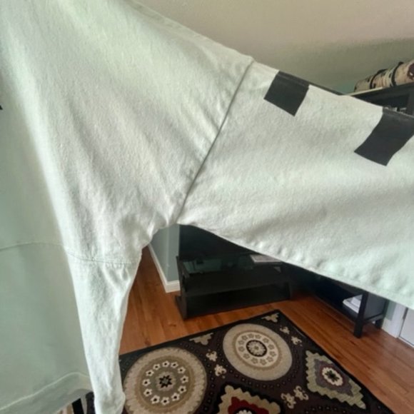 SOLD Victoria's Secret PINK Cropped Top Mint Green Long Sleeve Size Small. - Picture 6 of 12